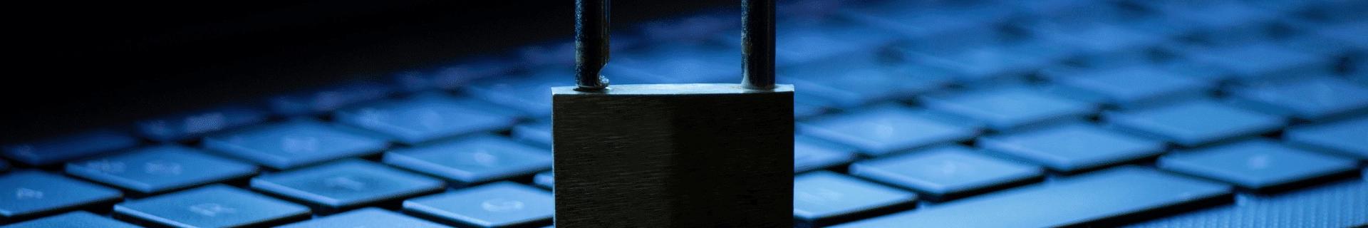 Banner da página política de privacidade